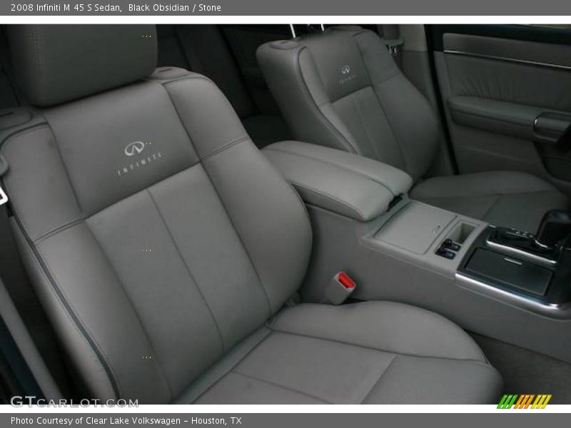 Black Obsidian / Stone 2008 Infiniti M 45 S Sedan