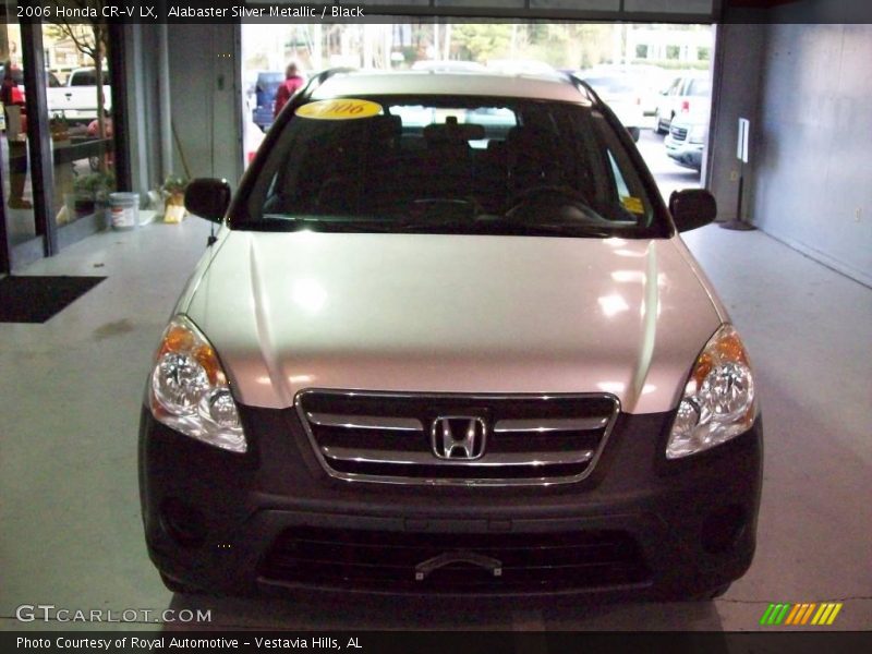 Alabaster Silver Metallic / Black 2006 Honda CR-V LX
