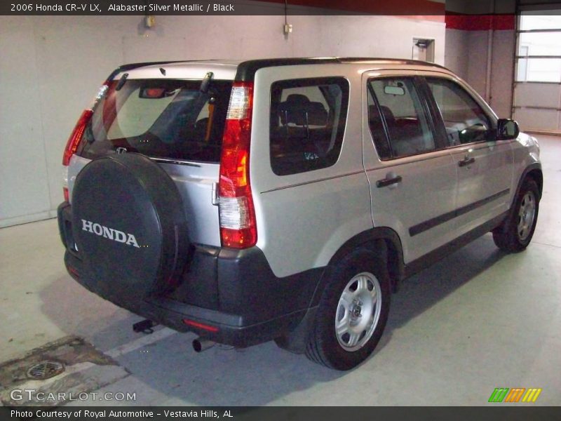 Alabaster Silver Metallic / Black 2006 Honda CR-V LX