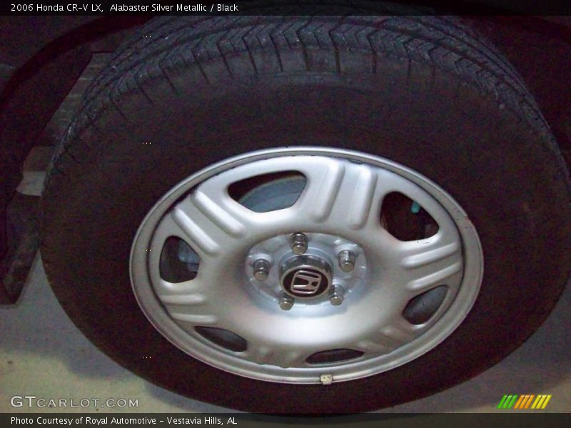 Alabaster Silver Metallic / Black 2006 Honda CR-V LX