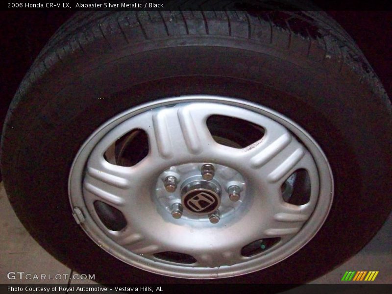 Alabaster Silver Metallic / Black 2006 Honda CR-V LX