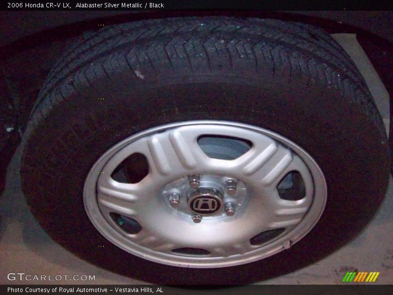 Alabaster Silver Metallic / Black 2006 Honda CR-V LX