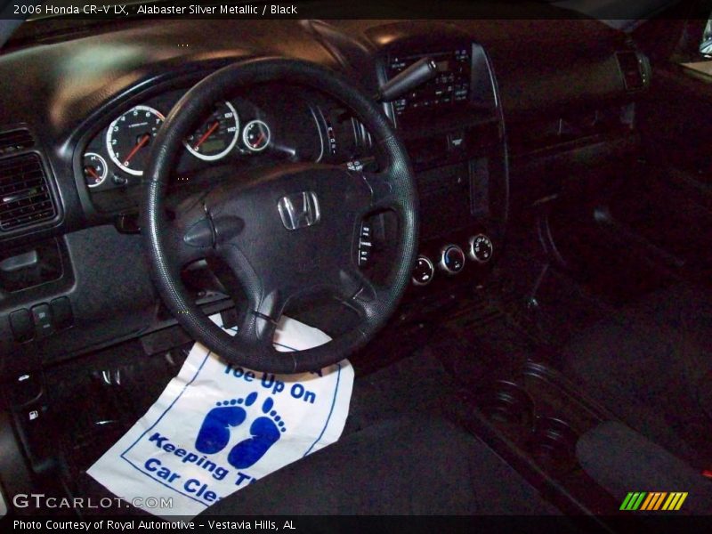 Alabaster Silver Metallic / Black 2006 Honda CR-V LX