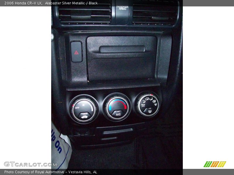 Alabaster Silver Metallic / Black 2006 Honda CR-V LX