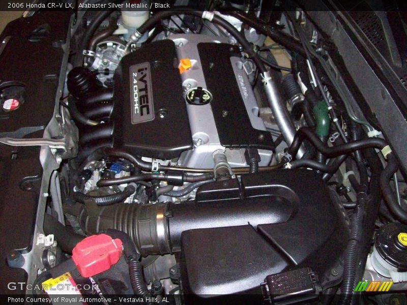 Alabaster Silver Metallic / Black 2006 Honda CR-V LX