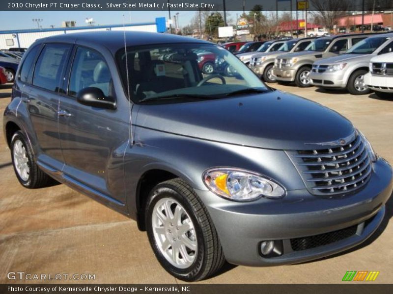 Silver Steel Metallic / Pastel Slate Gray 2010 Chrysler PT Cruiser Classic