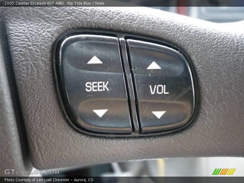 Rip Tide Blue / Shale 2005 Cadillac Escalade EXT AWD
