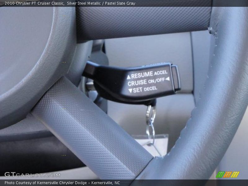 Silver Steel Metallic / Pastel Slate Gray 2010 Chrysler PT Cruiser Classic