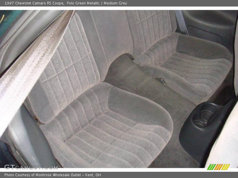 Polo Green Metallic / Medium Grey 1997 Chevrolet Camaro RS Coupe