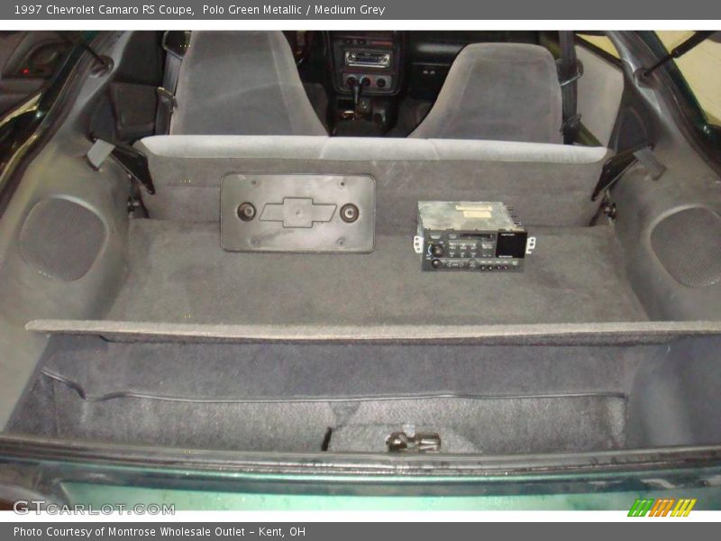 Polo Green Metallic / Medium Grey 1997 Chevrolet Camaro RS Coupe