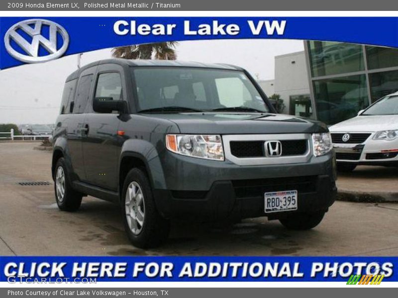 Polished Metal Metallic / Titanium 2009 Honda Element LX