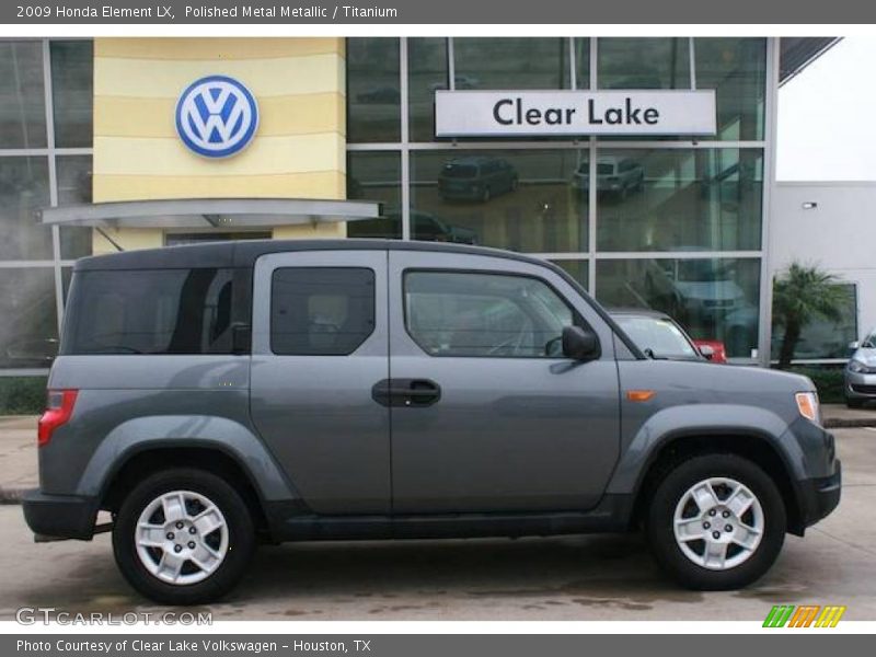 Polished Metal Metallic / Titanium 2009 Honda Element LX