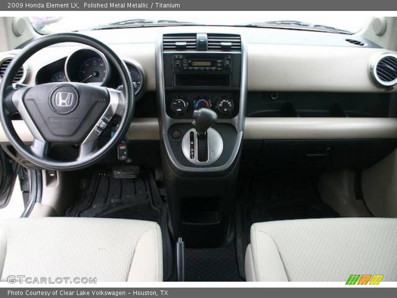 Polished Metal Metallic / Titanium 2009 Honda Element LX