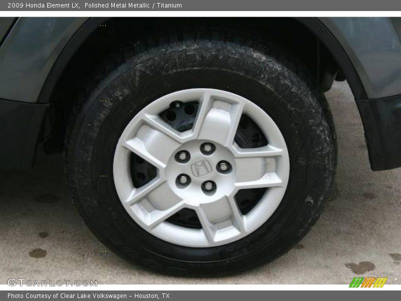 Polished Metal Metallic / Titanium 2009 Honda Element LX