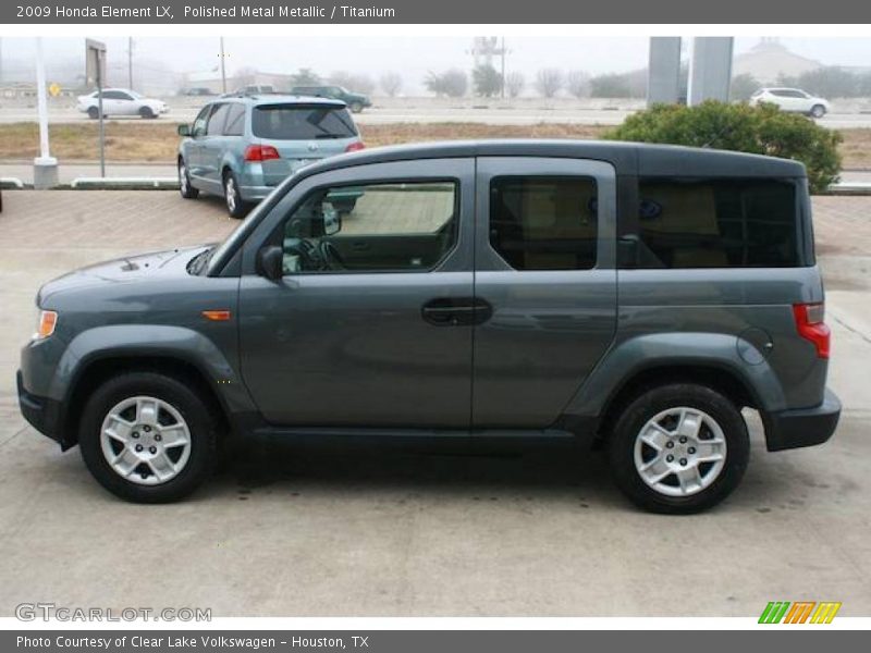 Polished Metal Metallic / Titanium 2009 Honda Element LX
