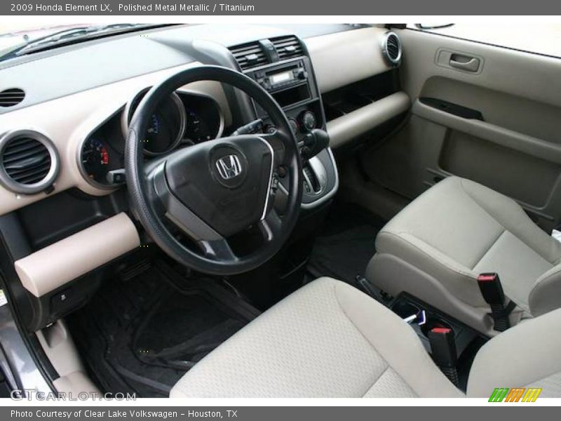 Polished Metal Metallic / Titanium 2009 Honda Element LX