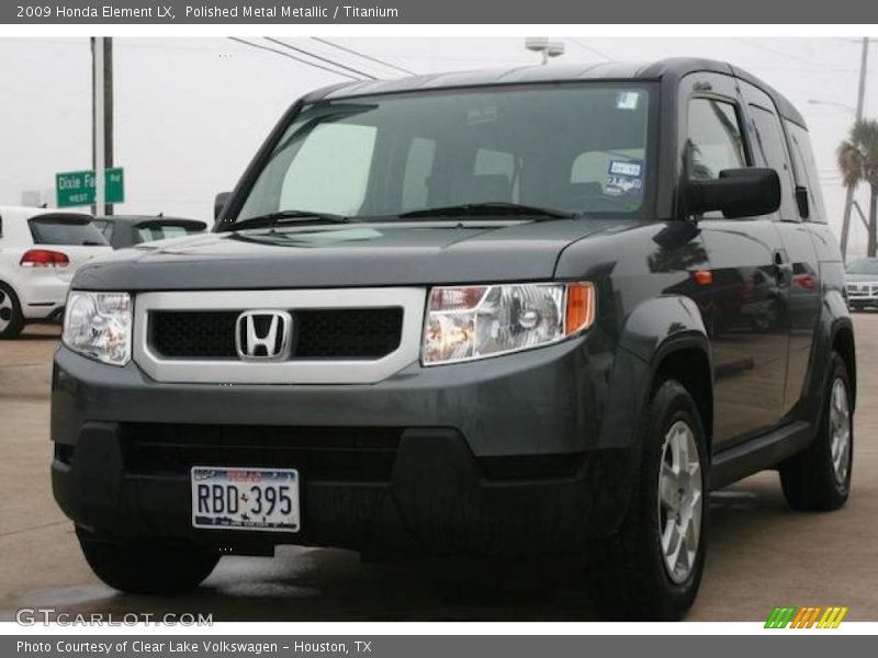 Polished Metal Metallic / Titanium 2009 Honda Element LX