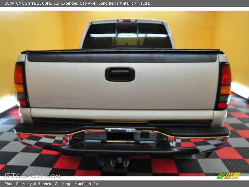 Sand Beige Metallic / Neutral 2004 GMC Sierra 2500HD SLT Extended Cab 4x4