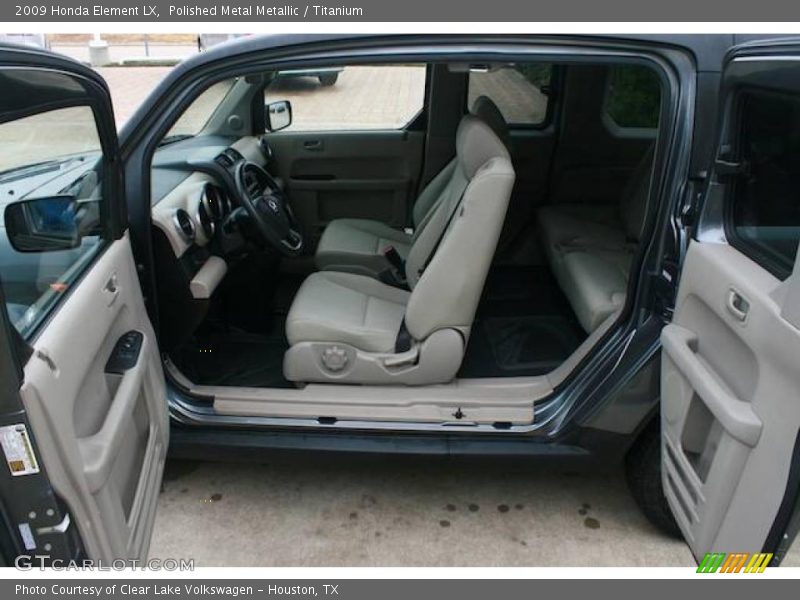 Polished Metal Metallic / Titanium 2009 Honda Element LX