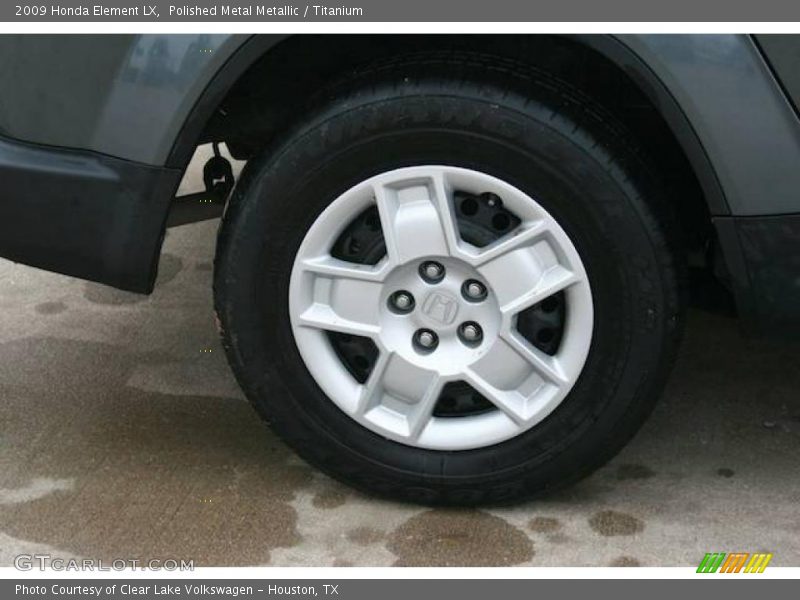 Polished Metal Metallic / Titanium 2009 Honda Element LX
