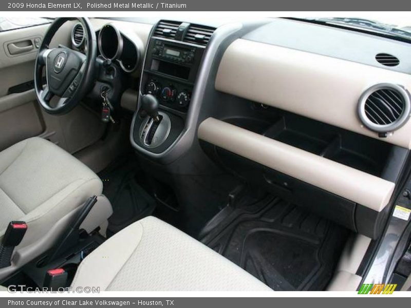 Polished Metal Metallic / Titanium 2009 Honda Element LX