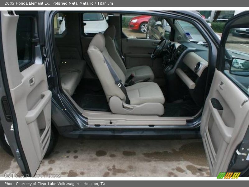 Polished Metal Metallic / Titanium 2009 Honda Element LX