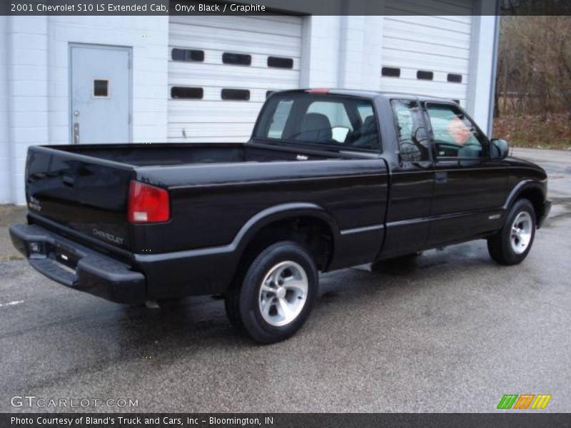 Onyx Black / Graphite 2001 Chevrolet S10 LS Extended Cab