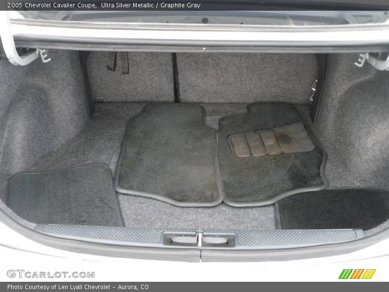Ultra Silver Metallic / Graphite Gray 2005 Chevrolet Cavalier Coupe