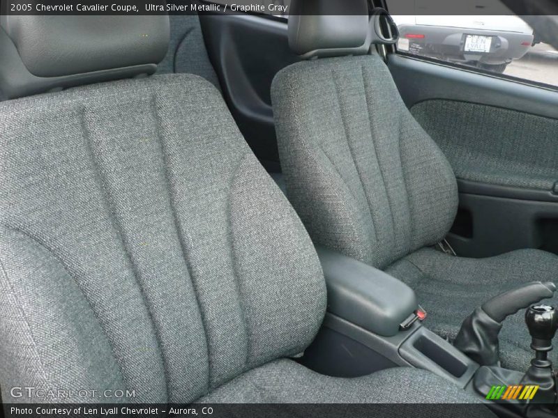Ultra Silver Metallic / Graphite Gray 2005 Chevrolet Cavalier Coupe