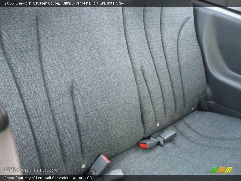 Ultra Silver Metallic / Graphite Gray 2005 Chevrolet Cavalier Coupe