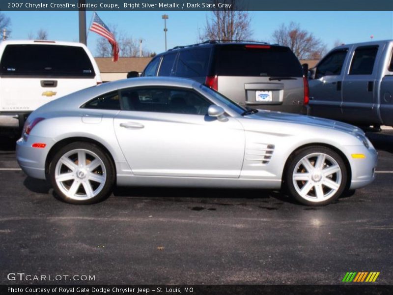 Bright Silver Metallic / Dark Slate Gray 2007 Chrysler Crossfire Limited Coupe
