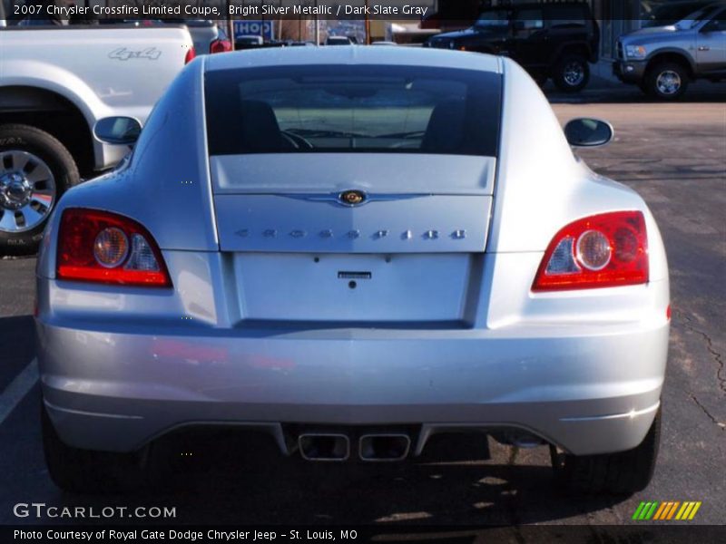 Bright Silver Metallic / Dark Slate Gray 2007 Chrysler Crossfire Limited Coupe