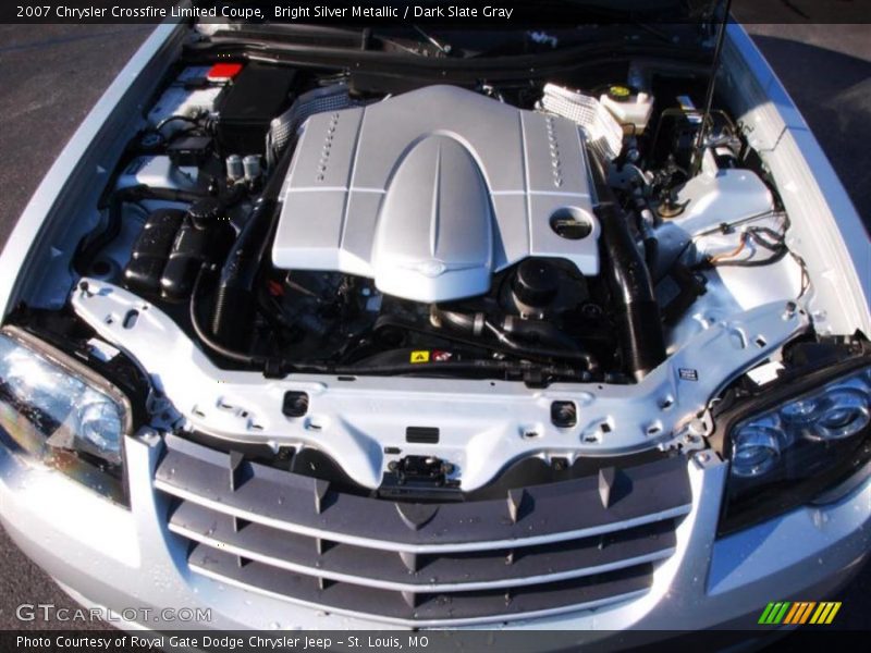 Bright Silver Metallic / Dark Slate Gray 2007 Chrysler Crossfire Limited Coupe