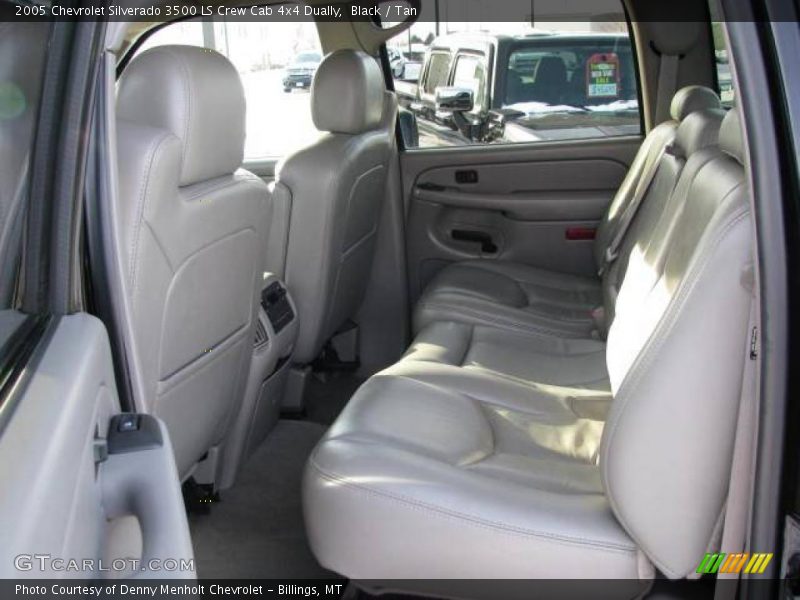 Black / Tan 2005 Chevrolet Silverado 3500 LS Crew Cab 4x4 Dually