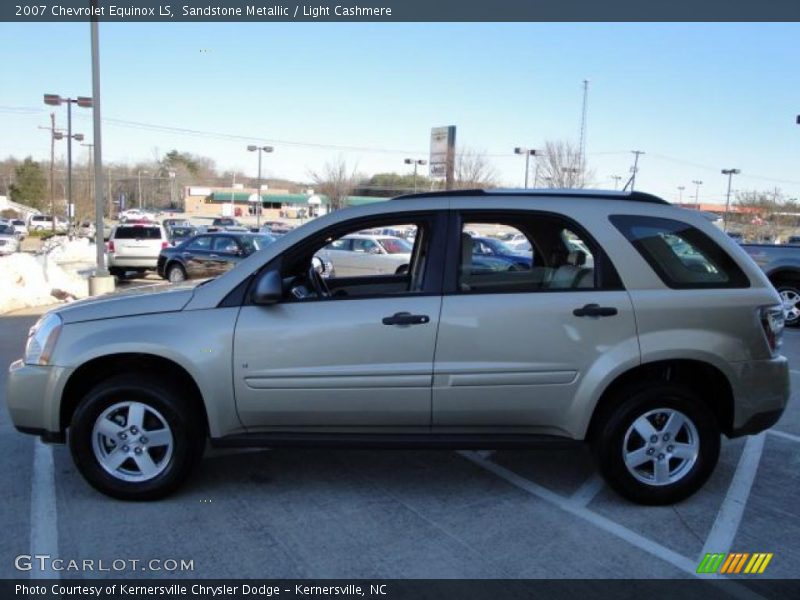Sandstone Metallic / Light Cashmere 2007 Chevrolet Equinox LS