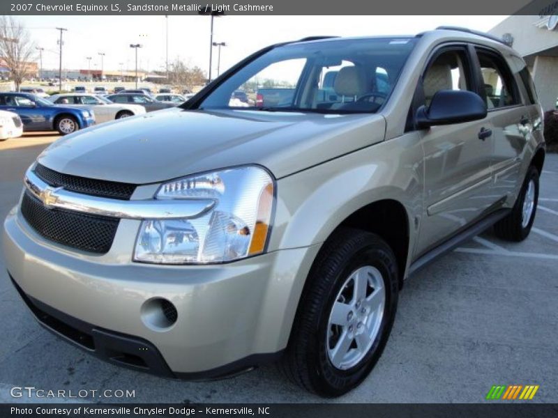 Sandstone Metallic / Light Cashmere 2007 Chevrolet Equinox LS