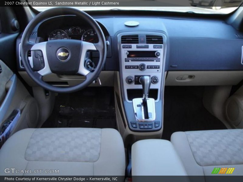 Sandstone Metallic / Light Cashmere 2007 Chevrolet Equinox LS