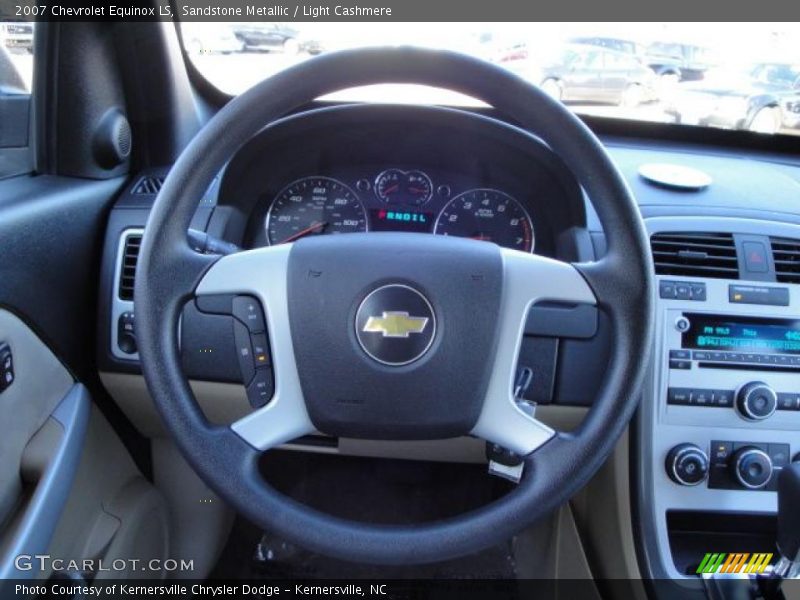Sandstone Metallic / Light Cashmere 2007 Chevrolet Equinox LS