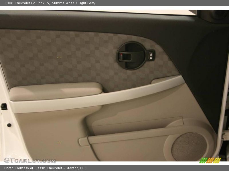 Summit White / Light Gray 2008 Chevrolet Equinox LS