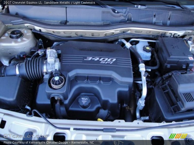 Sandstone Metallic / Light Cashmere 2007 Chevrolet Equinox LS