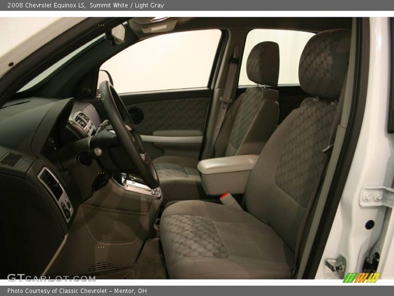 Summit White / Light Gray 2008 Chevrolet Equinox LS