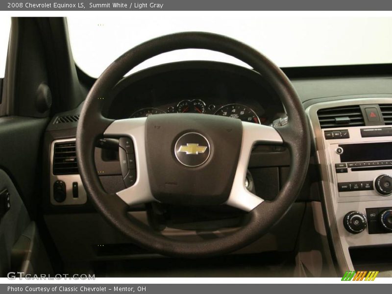 Summit White / Light Gray 2008 Chevrolet Equinox LS