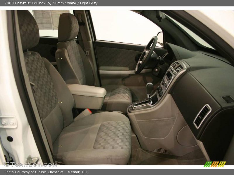 Summit White / Light Gray 2008 Chevrolet Equinox LS