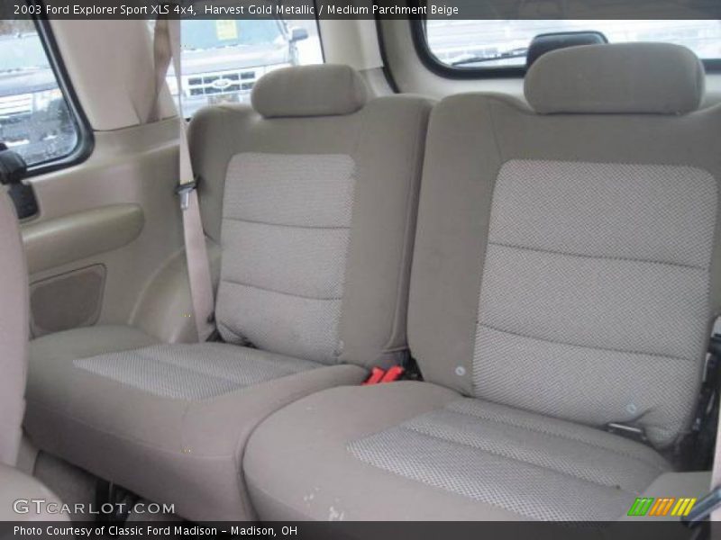 Harvest Gold Metallic / Medium Parchment Beige 2003 Ford Explorer Sport XLS 4x4