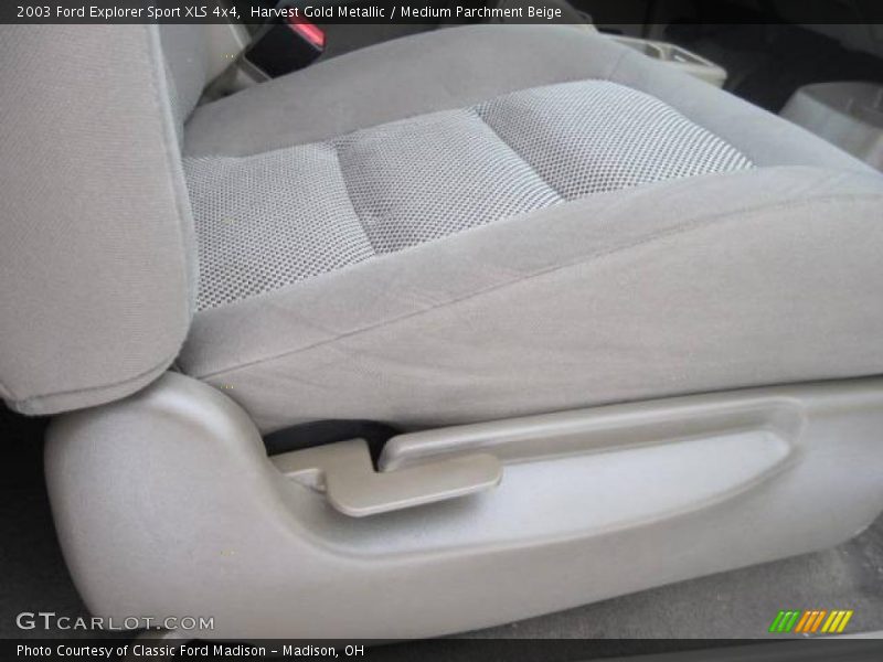 Harvest Gold Metallic / Medium Parchment Beige 2003 Ford Explorer Sport XLS 4x4