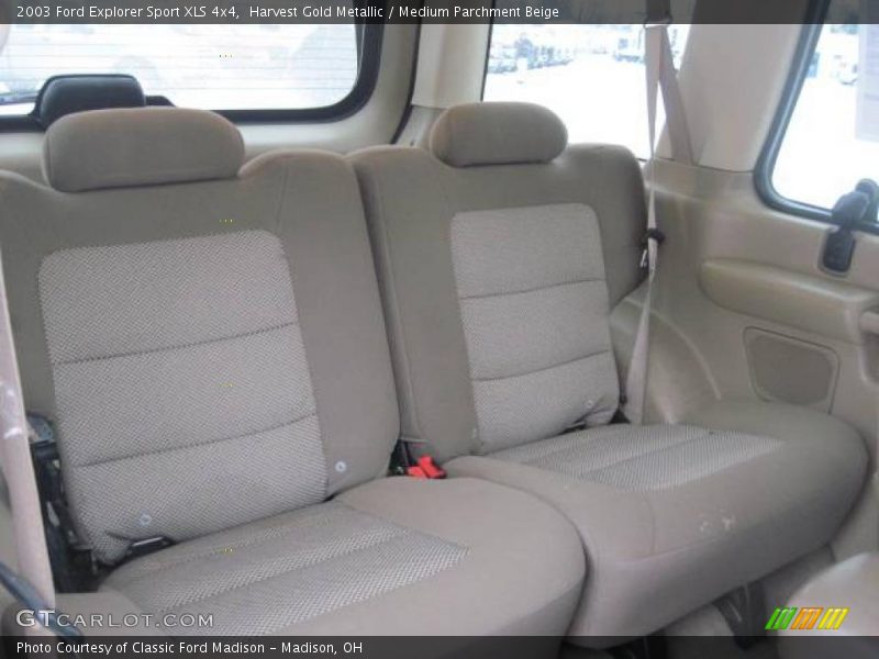 Harvest Gold Metallic / Medium Parchment Beige 2003 Ford Explorer Sport XLS 4x4