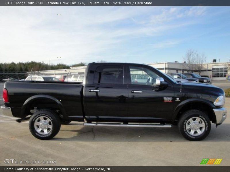 Brilliant Black Crystal Pearl / Dark Slate 2010 Dodge Ram 2500 Laramie Crew Cab 4x4