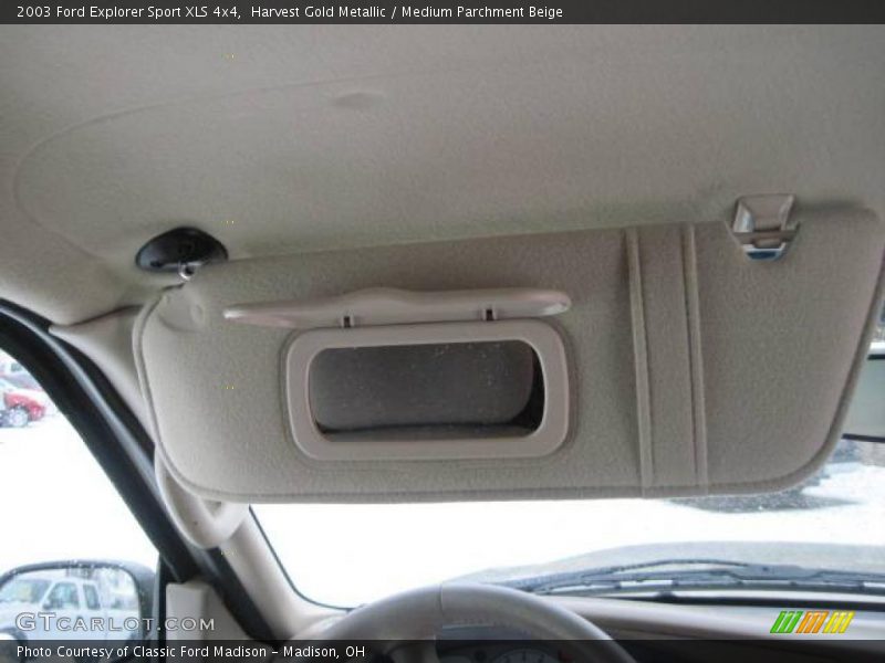 Harvest Gold Metallic / Medium Parchment Beige 2003 Ford Explorer Sport XLS 4x4