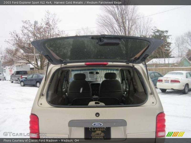 Harvest Gold Metallic / Medium Parchment Beige 2003 Ford Explorer Sport XLS 4x4