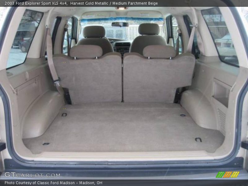 Harvest Gold Metallic / Medium Parchment Beige 2003 Ford Explorer Sport XLS 4x4